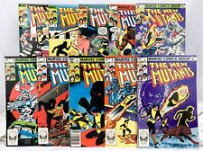 New Mutants #1-10 (1983, Marvel) 10 Issue Lot picture