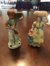 Vintage Occupied Japan Figurines Lot Of 2 picture