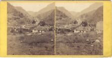 Gabas Laruns en vallée d’Ossau France STEREO Stereoview Vintage Albumine ca 1870 picture