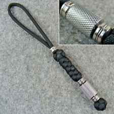 Handmade Paracord Knife Lanyard With Stainless Steel Beads / Knife Lanyard Bead picture