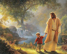 JESUS CHRIST LITTLE CHILD 8X10 PHOTO PICTURE CHRISTIAN ART picture