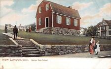 New London CT~Nathan Hale School~Homes~Victorian Mother Daughter~1907 TUCK picture