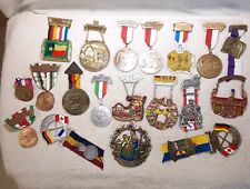 Huge Lot German Volksmarch Wandertag Medals picture