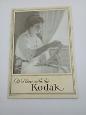 1920's Booklet At Home with Kodak Instruction Booklet to Taking Great Photos picture