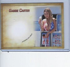 Gabbie Carter Unsigned  Trading Card #1  Model Actress Collectors Expo picture