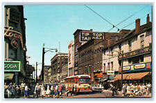 c1950's D'Allard's Tip Top Tailors James Street Hamilton Ontario Canada Postcard picture