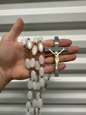 Pope emeritus Benedict XVI - Rare blessed audience rosary with papal picture