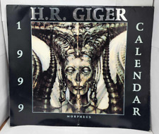 H.R. Giger 1999 Morpheus International Calendar Aliens Biomechanics Species Art picture
