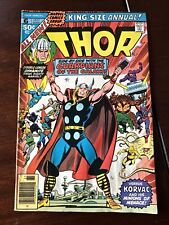 The Mighty Thor King-Size Annual 6 from 1977 Gaurdians Korvac 2nd app origin picture