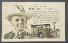 Men of the West Ham Bell Pioneer Dodge City Kansas Postcard Postmarked 1949 picture