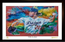Sale Clayton Kershaw THE CLAW L.E Premium Art Print, Was 149.95 Now 29.95 picture