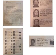FBI DIRECTOR'S MEMORANDUM,  MOST WANTED, Rap H. Brown, Dohrn, Domestic Terrorist picture