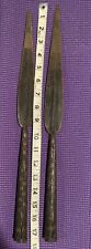 Vintage Antique Leaf Blade Spear Head Tips Hand Forged Tribal Pacific picture