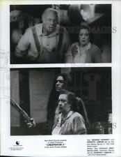 1987 Press Photo Actors in scenes from 