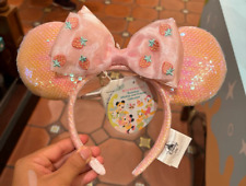 Authentic Disney shanghai 2024 Summer Mickey Minnie mouse strawberry headband picture