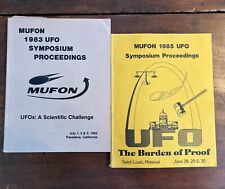 MUFON -UFO Symposium - 1983 & 1985- St. Louis, MO, Pasadena, CA picture