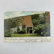 Postcard Virginia Fortress Monroe VA Prison efferson Davis 1906 Posted Undivided picture