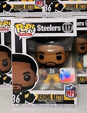 Funko Pop NFL Pittsburg Steelers Jerome Bettis #117 Plus Protector picture