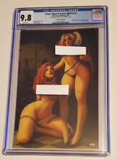 RARE CGC 9.8 Power Hour #2 Preview Augusto CVR C Harley/Poison Ivy Leashed GC5 picture