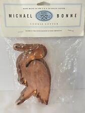 Michael Bonne copper cookie cutter pelican bird Brand New Rare picture