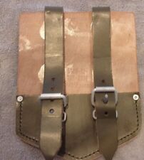 NOS 1967 WEST GERMAN ARMY MILITARY ENTRENCHING TOOL LEATHER COVER POST WAR PAUSC picture