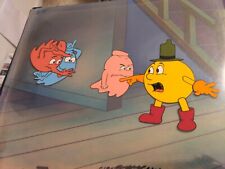 PAC-MAN animation cel production art cartoons vintage video games TV 1980's HT1 picture