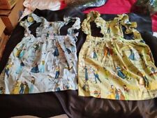 Vtg. aprons pair; Neat 'n Tidy square dancing theme.  picture
