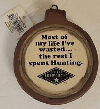 2006 Jeff Foxworthy Hunting Ornament 3.5 x 4-inch Brown Wood Ohio Wholesale picture
