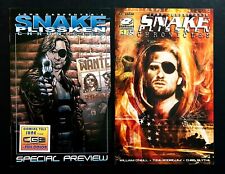 SNAKE PLISSKEN CHRONICLES Preview #0 2002, #1-C 2003 Escape From New York CGE picture