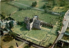 Melrose Abbey, Melrose, Roxburghshire, Scotland, Cistercian monks, tran Postcard picture