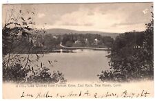 Lake Whitney from Farnam Dr., East Rock, New Haven, CONN.    Posted 1907 picture