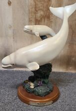 Vintage Marineland Canada Beluga Whale Figurine Limited Edition Artist Signed  picture