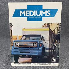 Vintage 1976 Chevrolet Mediums Conventional Series 50, 60, 65 Brochure Ad Chevy picture