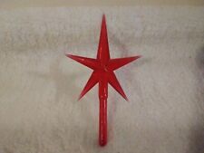  Medium RED Star for Ceramic Christmas Tree-Topper   picture