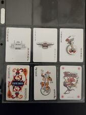 Lot #67 - 6 Different  JOKERS   Single Swap Playing Cards   F/S picture
