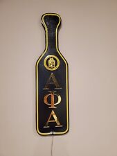 Alpha Phi Alpha LED Wooden Paddle picture