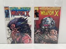 Marvel Comics Presents 78 & 79 Origin of Weapon X Wolverine BWS High Grade 1991 picture