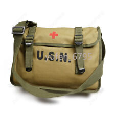 WW2 II U.S. Army Korean War U.S.N. Medical First Aid Bag Military Shoulder Bag picture