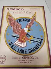 Gemsco EXCELSIOR U.S.S. LAKE CHAMPLAIN Patch picture