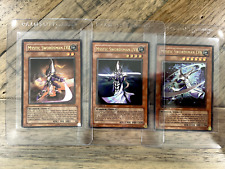 Yugioh - Mystic Swordsman LV2 LV4 LV6 - SOD-EN0 - Ultimate Rare - 1st edition picture
