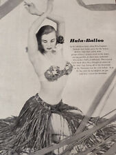 1949 Original Esquire Art Hula Balloo Hula Dancer Photograph picture