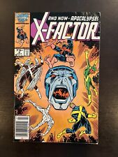X-FACTOR #6 F, 1st full app Apocalypse, Newsstand Marvel Comics 1986 picture