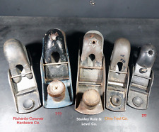 Lot of 5 Small Antique Box Planes-All Work-Ohio Tool, Stanley R&L, Rich-Con + 2 picture