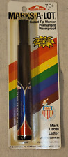 NOS Carter's Marks-A-Lot Permanent Marker Vintage 1977 RAINBOW Logo Sealed picture