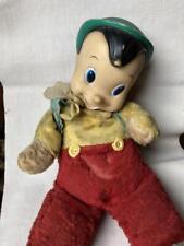 Antique Walt Disney Pinocchio Rare Plush Doll 16.7inch picture