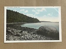 Postcard Castine ME Maine Trask Rock Vintage PC picture