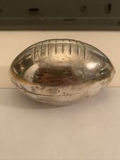 Vintage Silver plated Football Paperweight picture