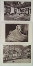 1920's MUSEE DU LOUVRE PARIS FRANCE PHOTO POSTCARDS UNMAILED 6 POSTCARDS picture