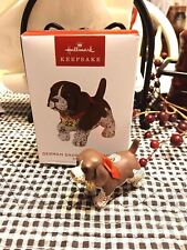 HALLMARK PUPPY LOVE #32 2022 CHRISTMAS ORNAMENTS GERMAN SHORTHAIRED POINTER DOG picture