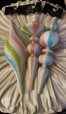 Robert Stanley Finial Glass Christmas Easter Spring Ornament Candyland/fake Bake picture